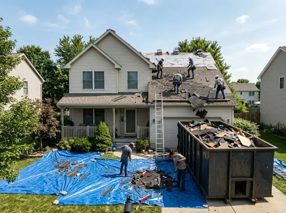 roof-replacement-debris-remova-004 — frequently asked questions, Cheapest Dumpster Rentals in Lavon, TX